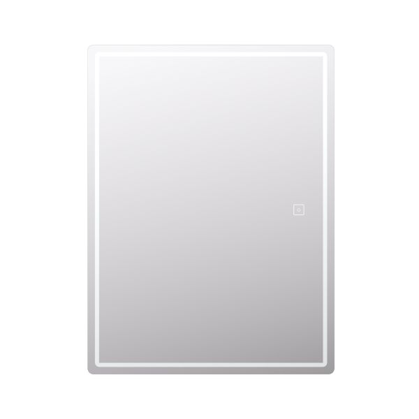 Зеркальный шкаф Geometry 600 с LED подсветкой