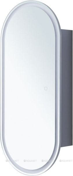 Зеркальный шкаф с подсветкой Aquanet Монте 344786 40 см белый