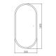 Зеркало с подсветкой ABBER Kontur AG6303S-1.0 50см