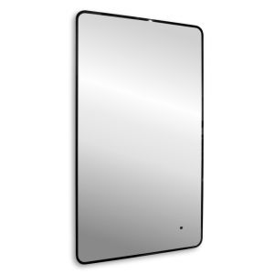 Зеркало с подсветкой ABBER See AG6102SCB 60см чёрный