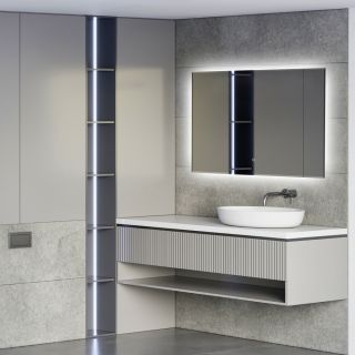 Зеркало с подсветкой ABBER See AG6103SL-0.8 80см Зеркало с подсветкой ABBER See AG6103SL-0.8 80см