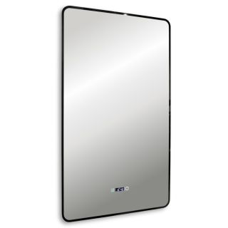 Зеркало с подсветкой ABBER See AG6114SWHB 60см чёрный Зеркало с подсветкой ABBER See AG6114SWHB 60см чёрный