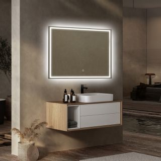 Зеркало с подсветкой ABBER See AG6115S-1.0 100см Зеркало с подсветкой ABBER See AG6115S-1.0 100см