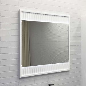 Зеркало Comforty Марсель 75 см 00-00012269 белый