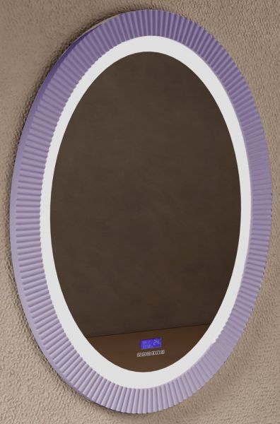 Зеркало с подсветкой ABBER Stein AS6601Violett 60см фиолетовый
