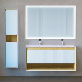 Зеркало Jorno Glass 120, с подсветкой Зеркало Jorno Glass 120, с подсветкой