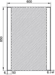 Зеркало с подсветкой Aquanet Форли 196657 60 см белый
