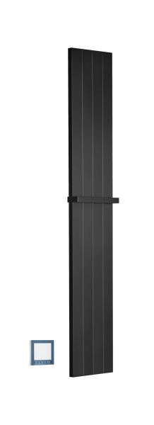 Полотенцесушитель электрический Boheme Flat 725-B 25x150 см чёрный Полотенцесушитель электрический Boheme Flat 725-B 25x150 см чёрный