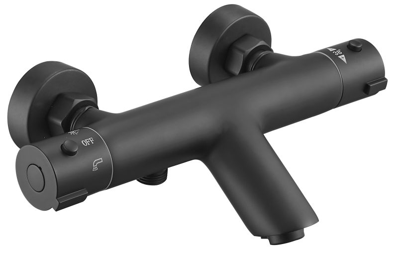 Смеситель для ванны ESKO Mikros T3054 Black черный Смеситель для ванны ESKO Mikros T3054 Black черный