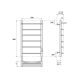 Полотенцесушитель электрический Point Афина PN04858P 50x80 см хром