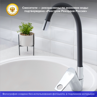 Смеситель для кухни РМС SL137GY-016F хром Смеситель для кухни РМС SL137GY-016F хром