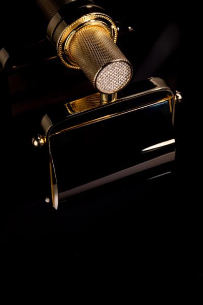Держатель для туалетной бумаги Boheme Royal Cristal 10921-G-B золото/чёрный