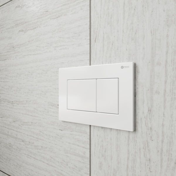 Клавиша смыва Point Ника PN44081W белый Клавиша смыва Point Ника PN44081W белый