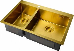 Мойка кухонная Zorg Light BRONZE ZL R 780-2-510-R BRONZE