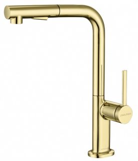 Смеситель для кухни Paulmark Neo Ne214419-G золото Смеситель для кухни Paulmark Neo Ne214419-G золото