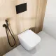 Унитаз подвесной Kerama Marazzi Кубо CU.T.wc.02 безободковый белый