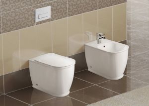 Унитаз приставной BelBagno белый Prado BB10150CB