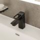 Смеситель для раковины IDDIS Bild BILBL00i01 чёрный матовый