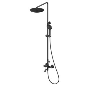 Душевая стойка Wonzon & Woghand Tor WW-88047073-MB чёрный матовый
