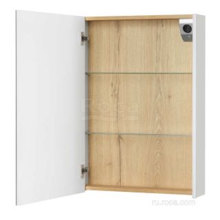 Зеркальный шкаф Roca Up ZRU9303015 60 см левый белый Зеркальный шкаф Roca Up ZRU9303015 60 см левый белый