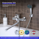 Смеситель для ванны с душем РМС SL141-006E хром