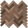 Декор Kerama Marazzi SG194\002 Селект Вуд бежевый темный мозаичный 33x33x0,9