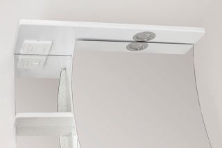 Зеркальный шкаф Style Line Волна ЛС-00000121 Зеркальный шкаф Style Line Волна ЛС-00000121