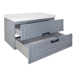 Тумба с раковиной Azario Armario CS00096963 70 см серый матовый