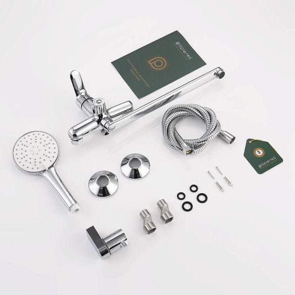 Смеситель для ванны Splenka S07.22 хром