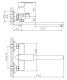 Смеситель для ванны Haiba HB22505-8 белый