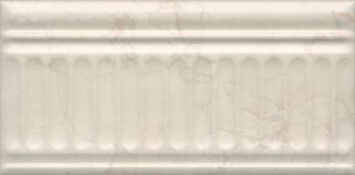 Бордюр Kerama Marazzi 19027\3F Резиденция бежевый структура матовый 20x9.9x0,92