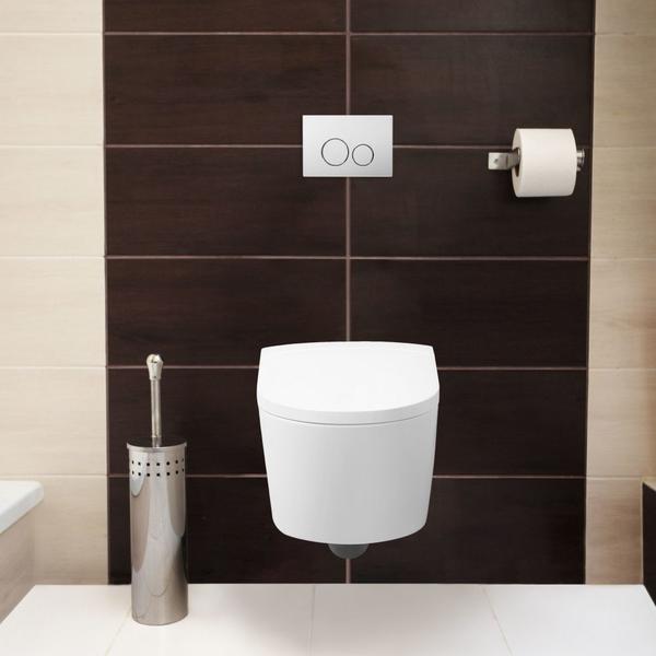 Электронный подвесной унитаз-биде Swedbe Smart 0505 белый
