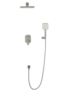 Душевой комплект Wonzon & Woghand Forza WW-939031-BN брашированный никель