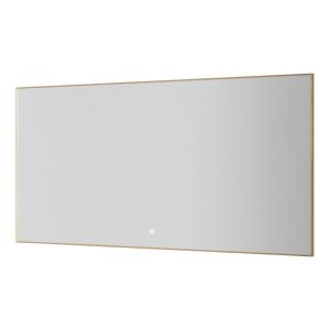 Зеркало с подсветкой Armadi Art 543-140-G 140 см золото