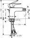 Смеситель для биде Hansgrohe Talis E 71720990